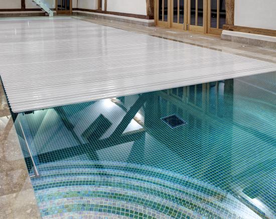 Tile interior pool